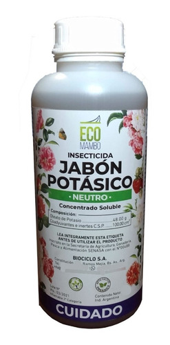 Jabon Potásico Ecomambo 100cc Plaguicida Insecticida