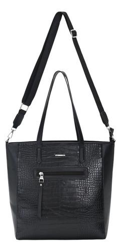 Cartera Dama Shopper Skora Charonne Cuero Sintetico Croco