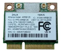Comprar Placa De Rede Sem Fio Wireless Notebook Mini Pci-e Ar5b125