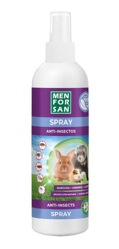 Spray Anti-insectos  Para Roedores, Conejos Y Hurones 125ml