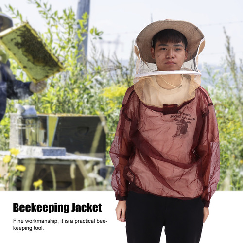 Chaqueta Apícola, Velo Protector, Ropa, Sombrero, Traje De A