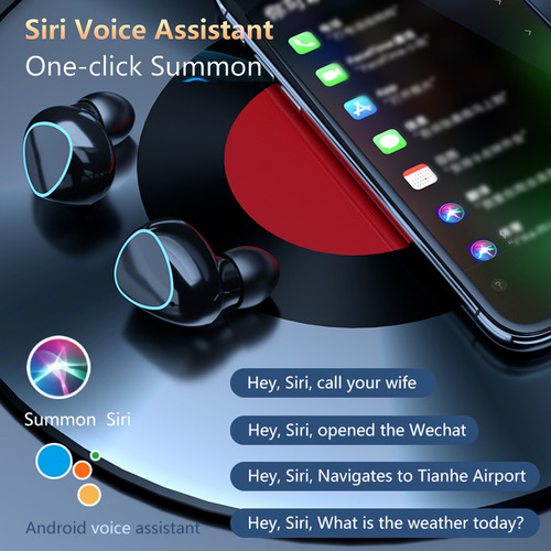 Audífonos Inalámbricos Bluetooth Tws Con Control Táctil Y Ca