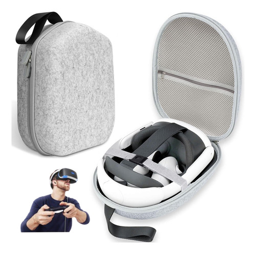 Caja Estuche Funda Lente Vr Para Oculus Quest 2