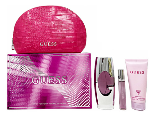 Guess Set De 4 Pz Con Miniatura Para Mujer