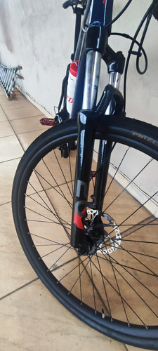 Bicicleta Aro 29 Caloi Explorer 20 18v Freio Hidráulico Azul 19 " (Usado)
