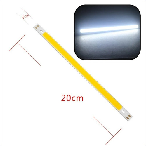 Imagen 2 de 3 de Cob Led Luz Blanca 1000 Lúmenes 12v, 10w