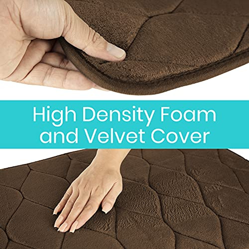 Memory Foam Mat Non Slip Backing Absorbent For Tub And ...