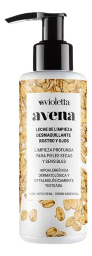 Leche De Limpieza Piel Seca Y Sensible Avena