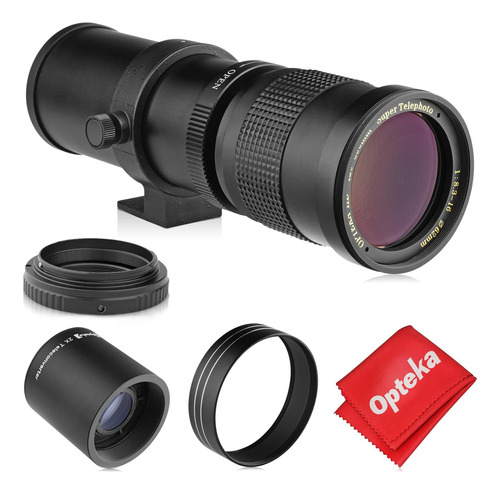 Opteka - Lente De Zoom Para Telefono Sony E-mount Fe Sel Nex