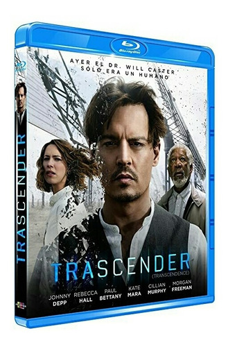 Trascender Blu Ray Johnny Depp Película Nuevo