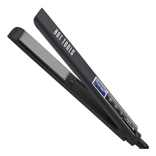 Hot Herramientas Negro Titanio (smart Touch Salon Flat Iron