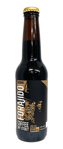 Cerveza Artesanal Colombo Forajido Coffee Dry Stout 355 Ml