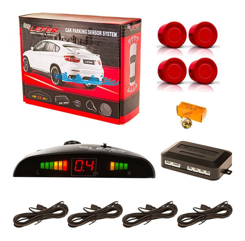 Imagen 1 de 10 de Kit Sensor De Estacionamiento Universal P/ Toyota Etios