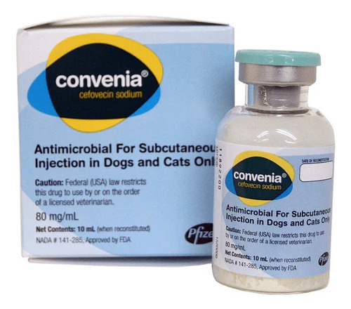 Convenia Cefovecín Sódico 80 Mg/ml