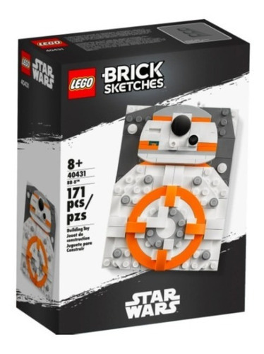 Lego Star Wars Brick Sketches Bb-8 - 40431 !!! Cantidad De Piezas 171