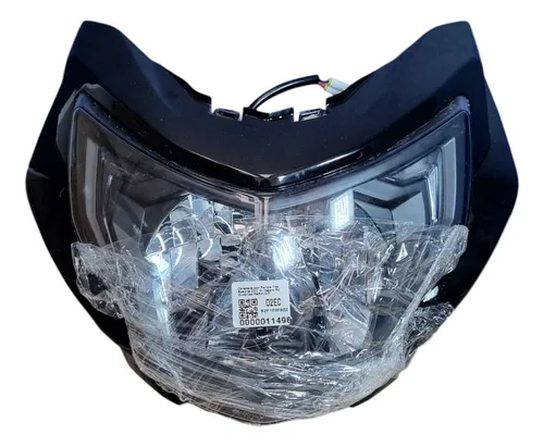 Carenaje Con Farola Tvs Apache 200 Rtr Negro Duramax