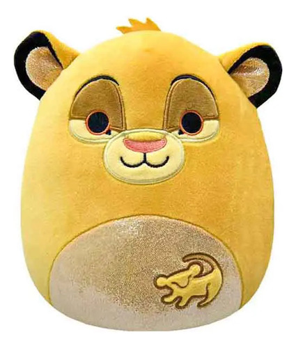 Squishmallows Pelúcia Simba - O Rei Leão Disney Sunny Cor Amarelo
