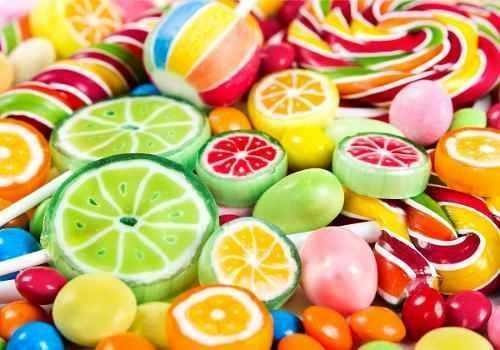 Adesivo Decorativo Parede Frutas Guloseimas Doces Jujubas