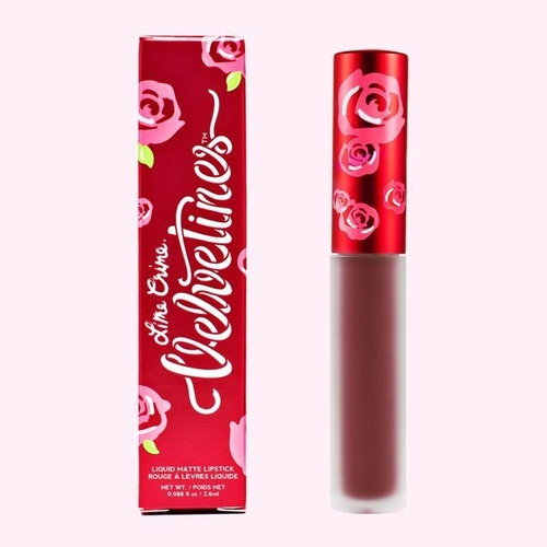 Batom Lime Crime Velvetines Matte Lipstick Saint