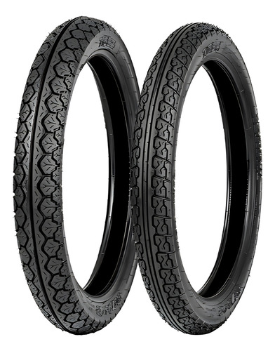 Par Pneu 275-18 + 90-90-18 Tiger Uso Com Câmara Technic