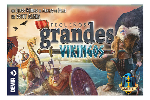 Pequeños Grandes Vikingos Juego Mesa Estrategia Adventurama