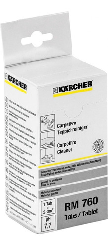 Limpiador Concentrado Para Alfombras Karcher Rm760 - 16 Tabl