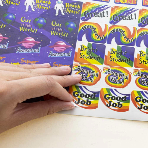 Calcamonias Libro Gigante Con Pegatinas De Recompensa