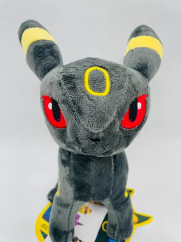 Umbreon Shiny Eevee Evolução Bicho Pelúcia Pokémon 20cm