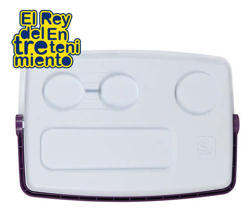 Imagen 5 de 6 de Conservadora Bel 34 Litros Heladerita Térmica Playa - El Rey