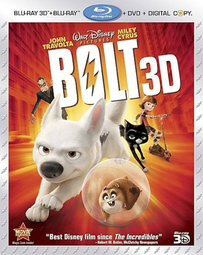Bolt Pelicla Blu-ray 3d Original Nueva Sellada