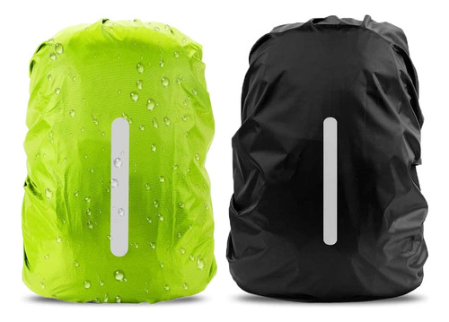 2 Funda Impermeable Para Mochila, 10-40l Protector De