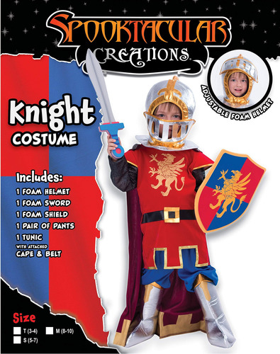 Costume Spooktacular Creations Medieval Knight Para Niños De