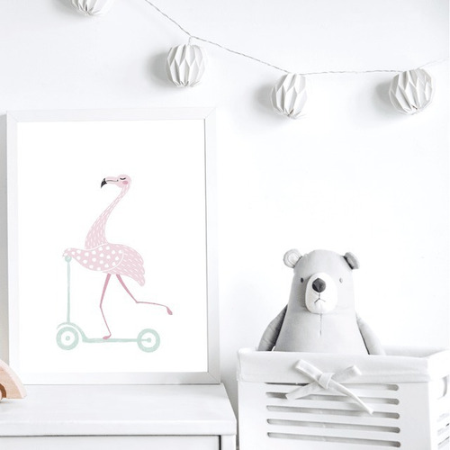 Cuadro 20x30 - Infantil - Princesas - Animalitos