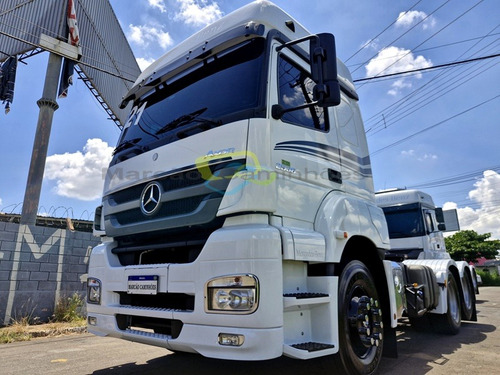 Caminhão Mb 2536 Axor 6x2 Cabine Leito Automático Susp Mola