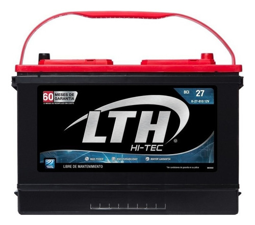 Bateria Lth Hi-tec Tipo H-27-810