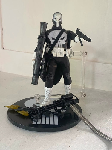Figura Serie The Punisher El Castigador Metralleta Marvel (Reacondicionado)