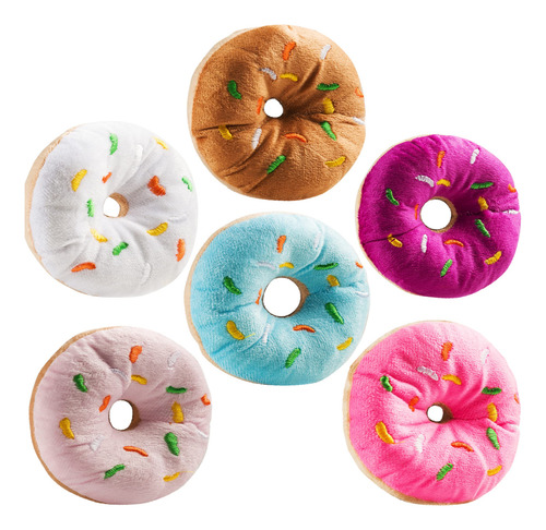 Almohada De Peluche Con Forma De Donut Bedwina, Paquete De 1
