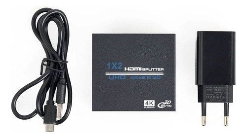 Splitter Hdmi - 1 Entrada 2 Saídas Full Hd 1080p E 4k