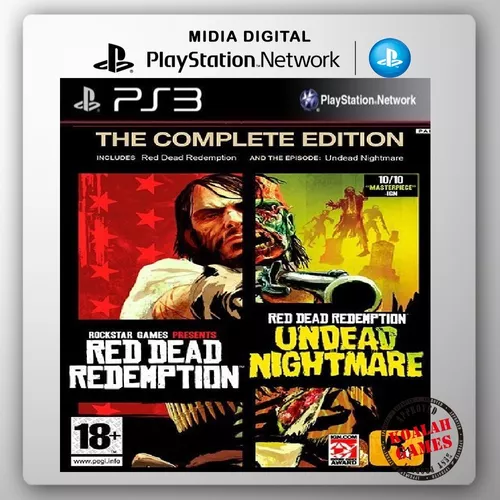 Jogo Red Dead Redemption PS3 Mídia Física Original (Seminovo)