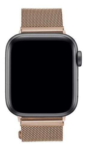 Imagen 3 de 8 de Correa Para Apple Watch Acero Magnética 38/40/42/44 Mm