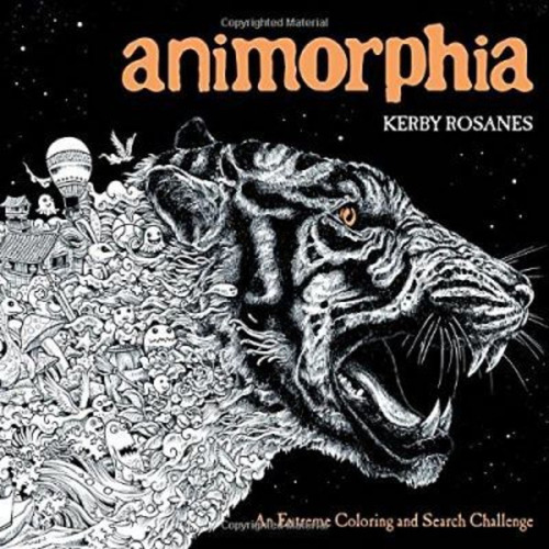Animorphia : An Extreme Coloring And Search Challenge, De Kerby Rosanes. Editorial Penguin Books Ltd, Tapa Blanda En Inglés