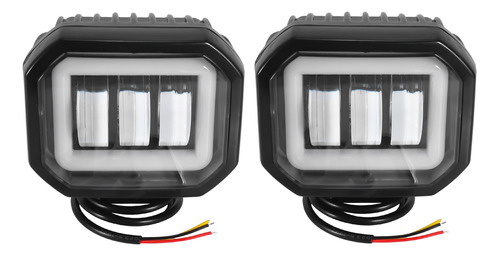 2 Focos De 30 W, Blancos, Lámpara Antiniebla Led Auxili De 4