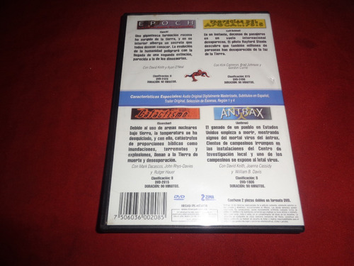 Imagen 2 de 2 de Dvd 4 En 1 Coleccion Profecias Del Apocalipsis Epoch