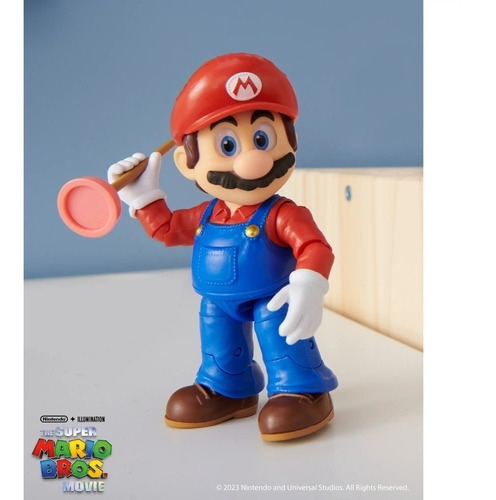 Super Mario Bros Movie Figura Articulara De Mario Envio Grat