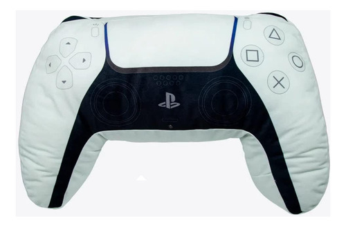 Almofada Controle Video Game Playstation Geek Ps5 Branco