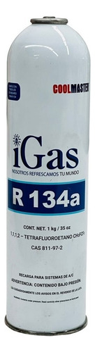 Gas Refrigerante R-134 Lata 1 Kg