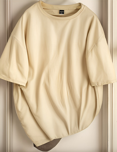 Remera Shein Hypemode Hombre Estampada Blanca