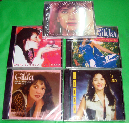 Combo Gilda 5 Albumes, 5 Cds Sellados / Kktus