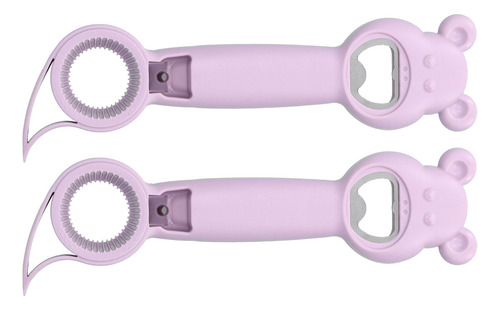 Abridor Manual Violet De 2 Latas 4 En 1, Universal Y Portáti