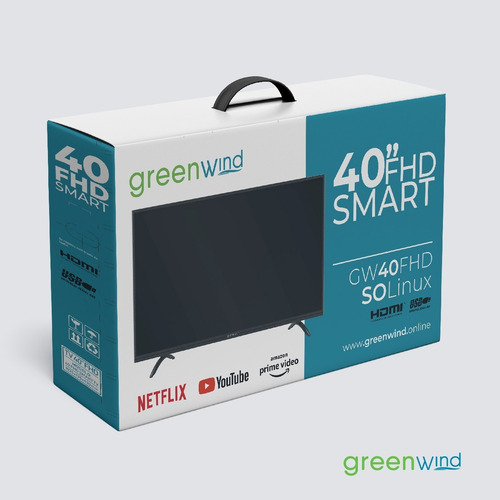 Smart Tv Greenwind 40 Fhd